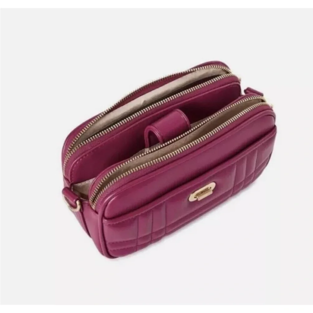 Time and Tru Womens Pink Annamarie Small Crossbody Purse - Picture 4 of 4
